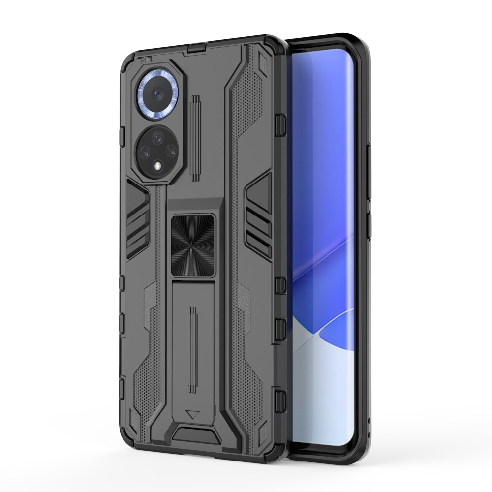 Удароустойчив калъф Shockproof за Honor 50 / Nova 9, с поставка, Черен
