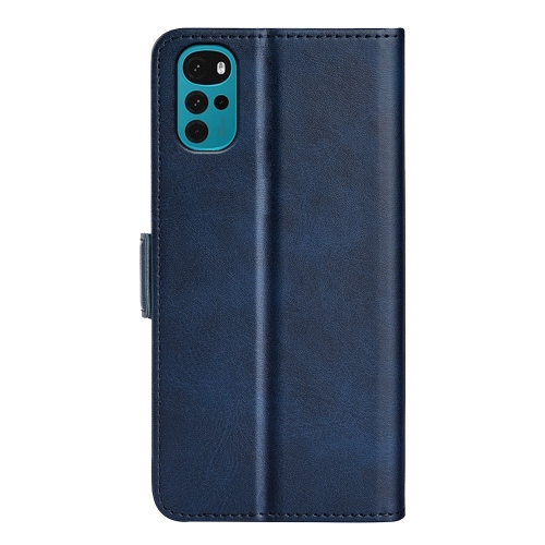 Калъф тефтер Wallet за Motorola Moto G22, Син