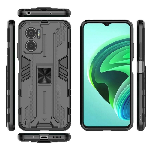Удароустойчив калъф за Xiaomi Redmi 10 5G / Redmi Note 11E 5G / 10 Prime+ 5G, Черен