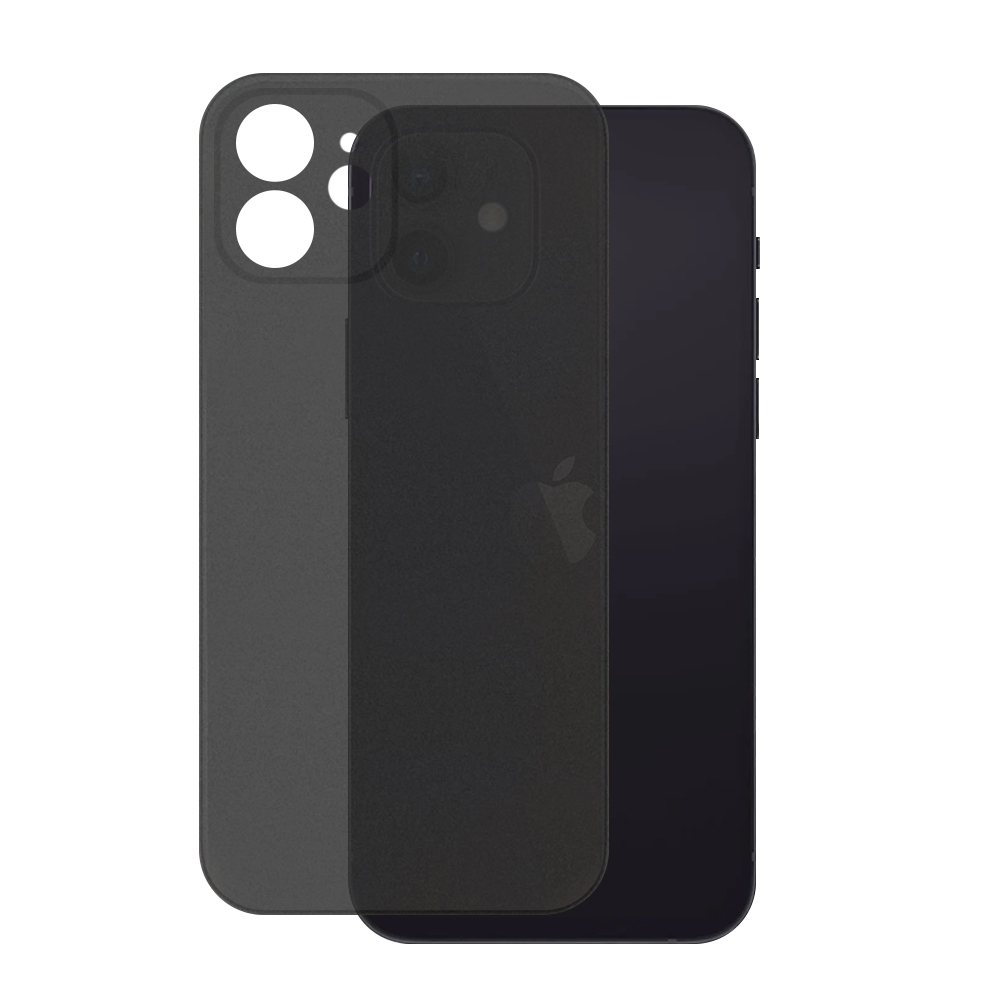 Пластмасов калъф X-LEVEL Matte за Iphone 12, Черен