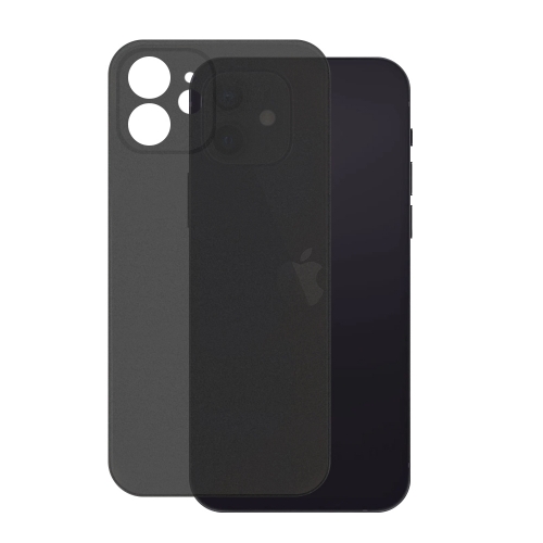 Пластмасов калъф X-LEVEL Matte за Iphone 12, Черен