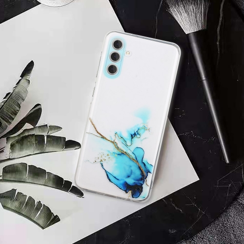 Силиконов калъф Marble Pattern за Samsung Galaxy A13 5G, Син