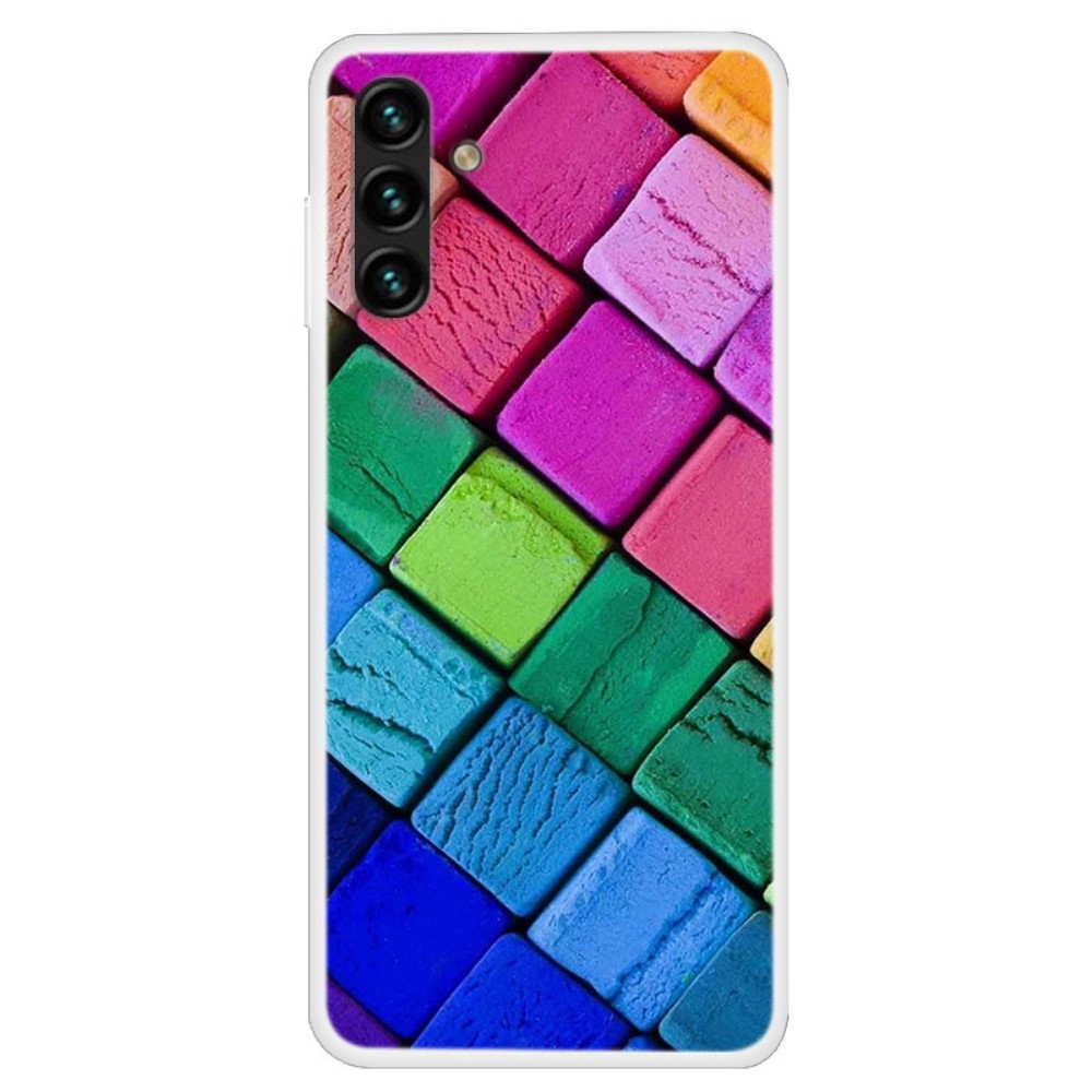 Силиконов калъф за Samsung Galaxy A13 5G, Цветни блокчета