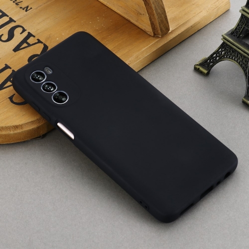 Силиконов калъф Anti-Scratch за Motorola Moto G62 5G, черен