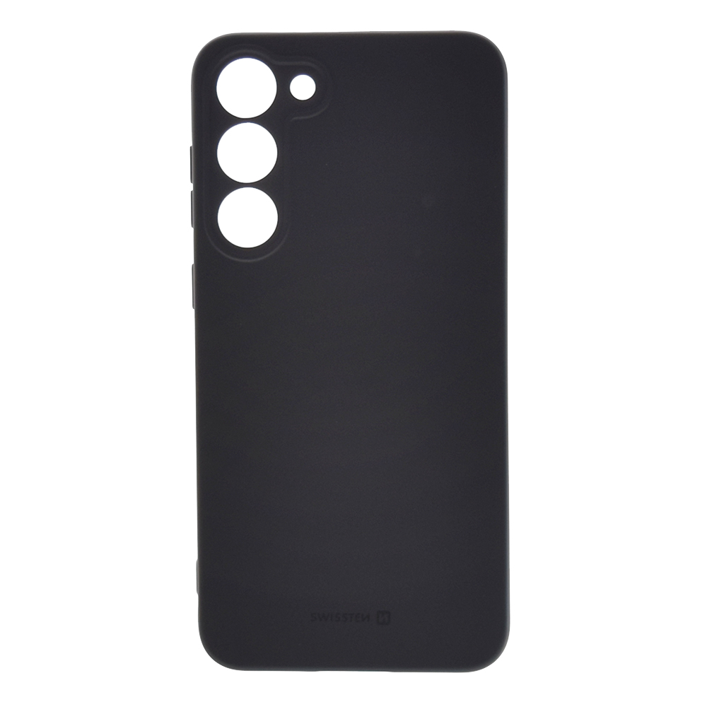 Силиконов калъф Swissten SOFT JOY CASE за Samsung Galaxy S23 Plus, черен