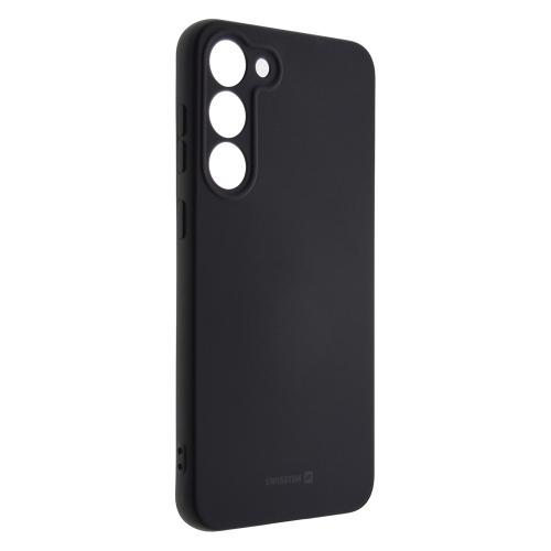 Силиконов калъф Swissten SOFT JOY CASE за Samsung Galaxy S23 Plus, черен