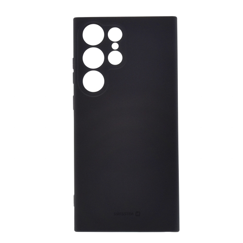Силиконов калъф Swissten SOFT JOY CASE за Samsung Galaxy S23 Ultra, черен