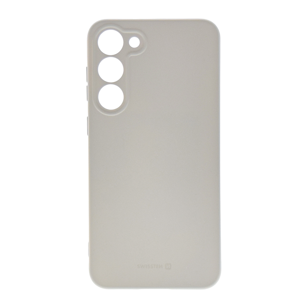 Силиконов калъф Swissten SOFT JOY CASE за Samsung Galaxy S23, сив