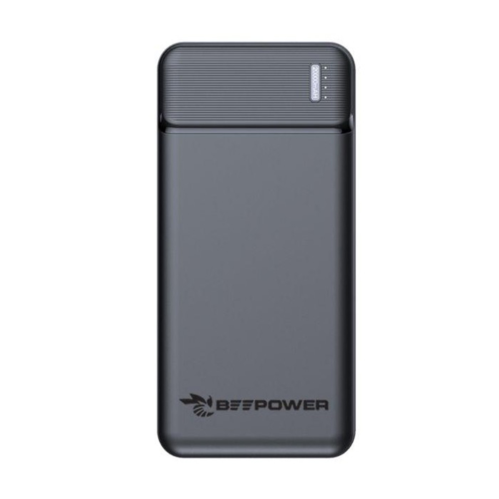 Външна Батерия BeePower BP-20, 20000mAh, 2.1A, 2 x USB, черен