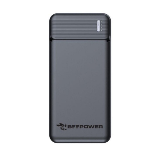 Външна Батерия BeePower BP-20, 20000mAh, 2.1A, 2 x USB, черен