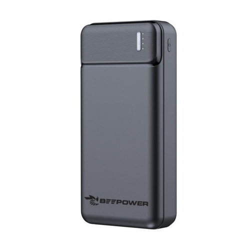 Външна Батерия BeePower BP-20, 20000mAh, 2.1A, 2 x USB, черен