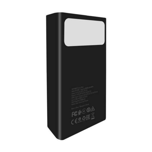 Външна батерия BeePower BP-20PD, 20000mAh, 22.5W, PD USB-C с 2xUSB, 3.0, черен