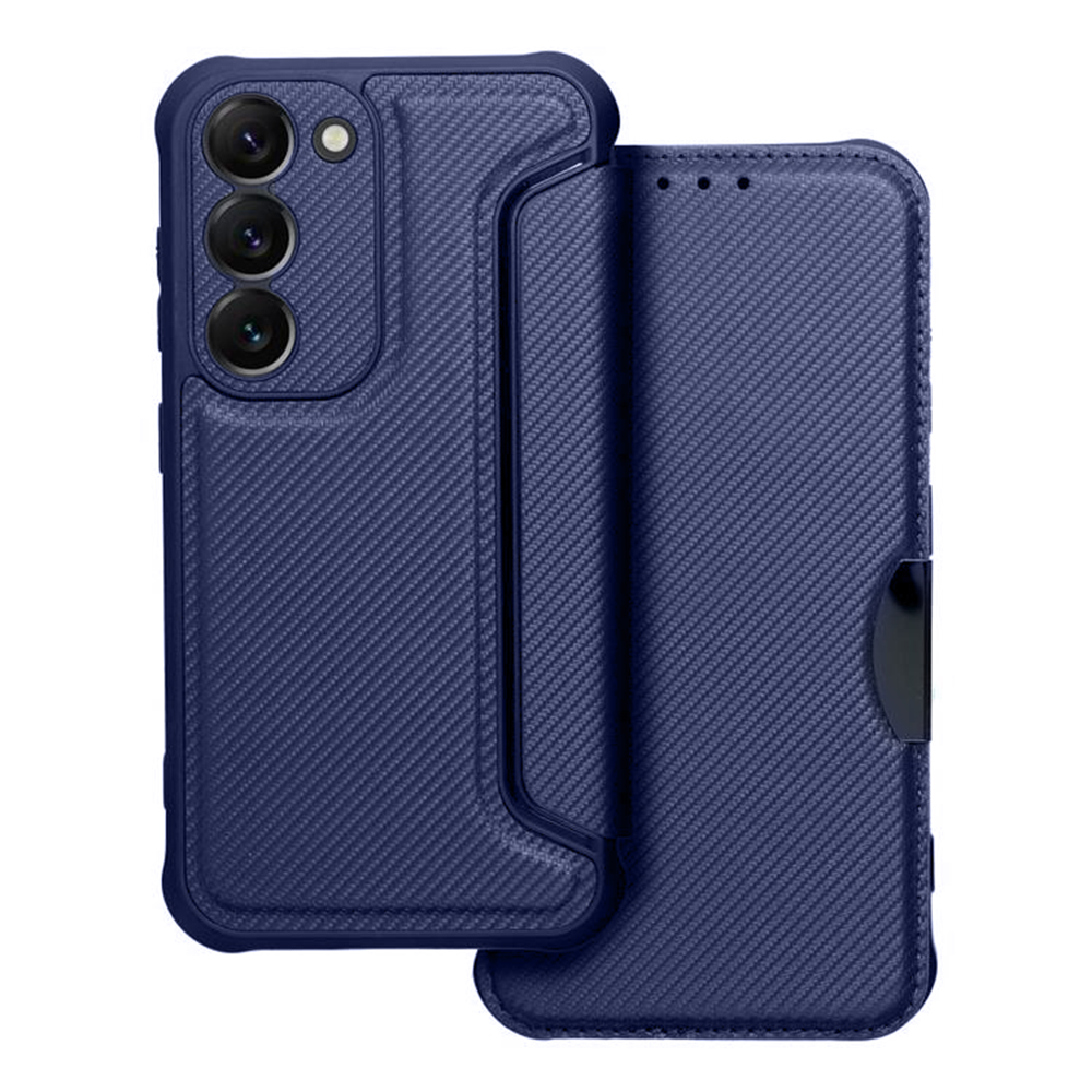 Калъф Тефтер Razor Book за Samsung Galaxy S23, син