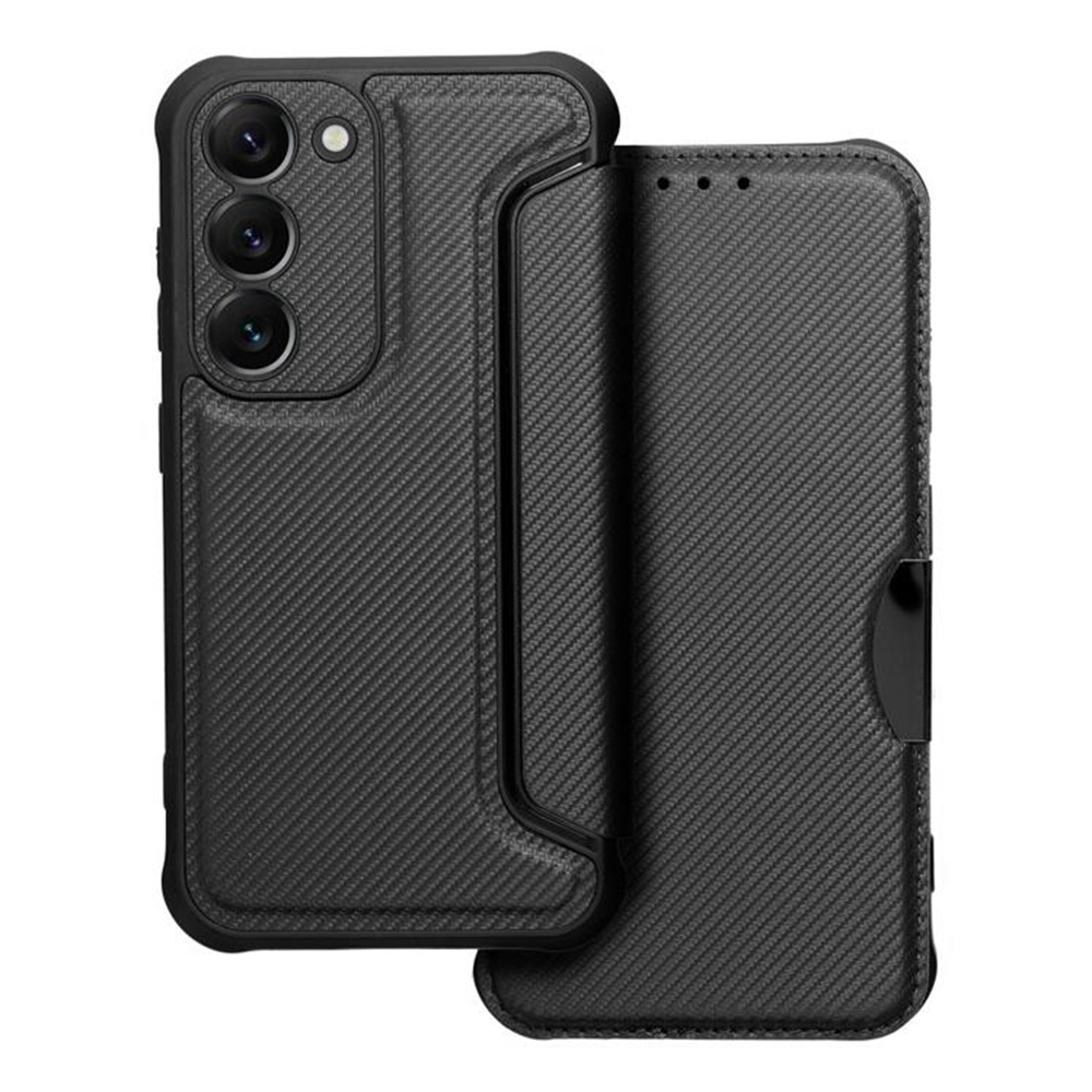 Калъф Тефтер Razor Book за Samsung Galaxy S23 Plus, черен