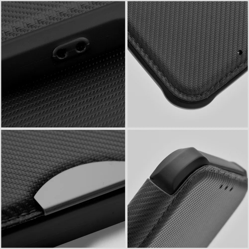 Калъф Тефтер Razor Book за Samsung Galaxy S23 Plus, черен