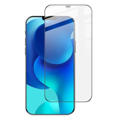 Стъклен протектор Veason 6D Pro Full Glue за iPhone 12 / 12 Pro, черен