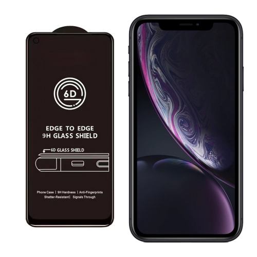 Стъклен протектор Veason 6D Pro Full Glue за iPhone XR / iPhone 11, черен