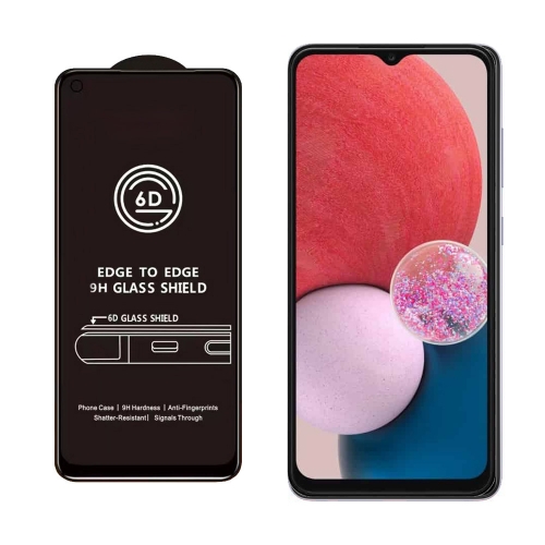 Стъклен протектор Veason 6D Pro Full Glue за Samsung Galaxy A13 4G / 5G, черен