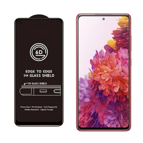 Стъклен протектор Veason 6D Pro Full Glue за Samsung Galaxy S20 FE, Черен