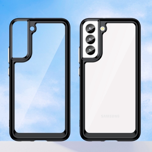 Удароустойчив калъф Acrylic Protect за Samsung Galaxy S23, черен