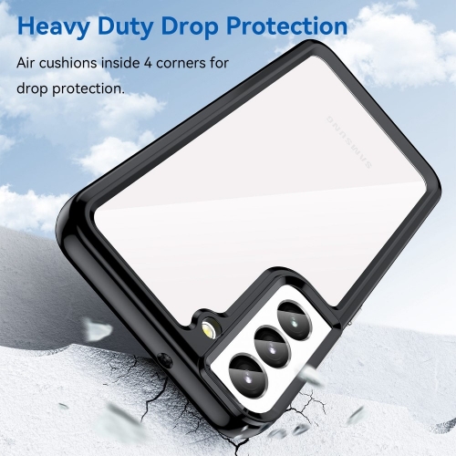 Удароустойчив калъф Acrylic Protect за Samsung Galaxy S23, черен