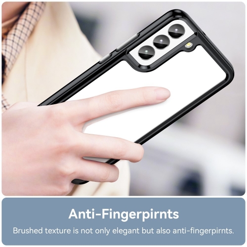 Удароустойчив калъф Acrylic Protect за Samsung Galaxy S23, черен