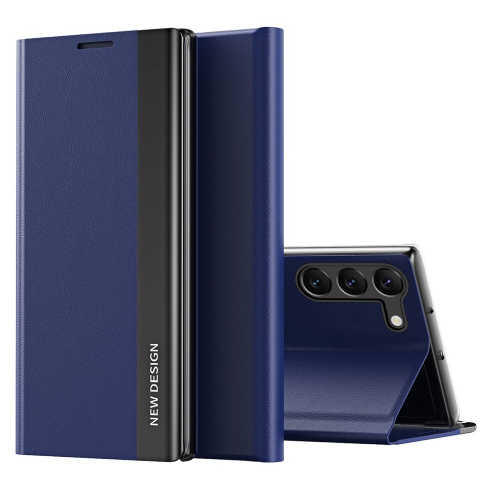 Калъф Тефтер Electroplating за Samsung Galaxy S23, син