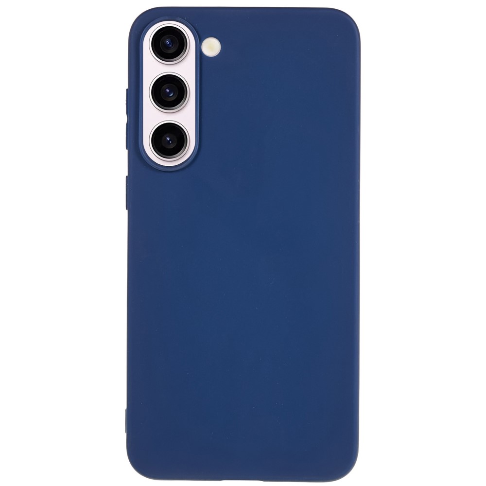 Силиконов калъф Matte за Samsung Galaxy S23, син