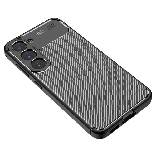 Силиконов Калъф Carbon за Samsung Galaxy S23 Plus, черен