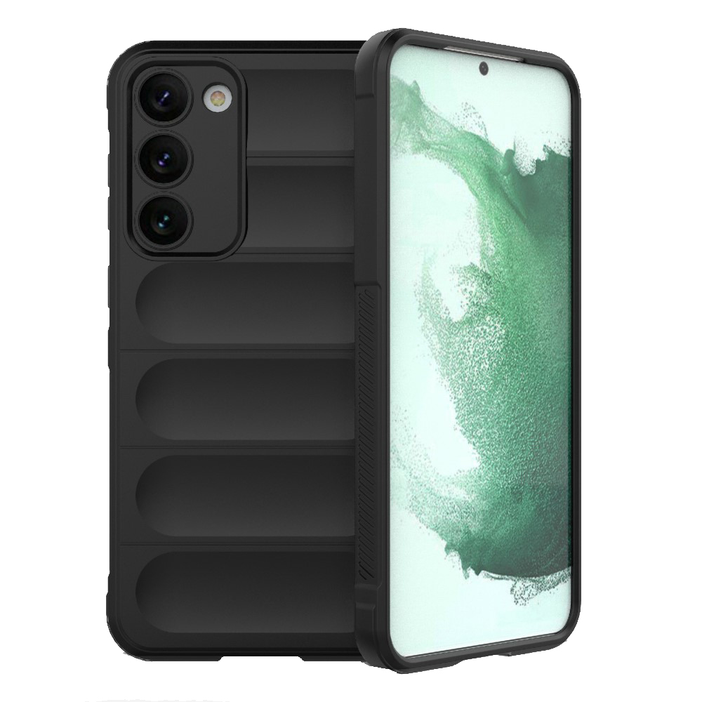 Силиконов калъф Wear-resistant за Samsung Galaxy S23 Plus, черен