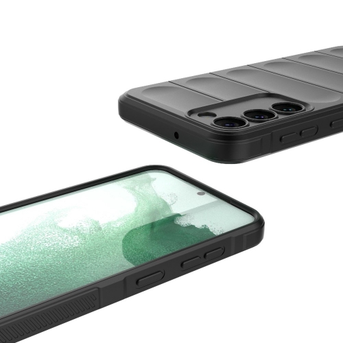 Силиконов калъф Wear-resistant за Samsung Galaxy S23 Plus, черен
