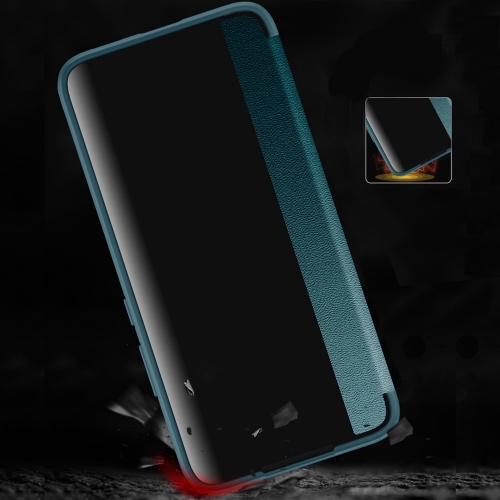 Калъф Тефтер Leather за Samsung Galaxy S23 Plus, Син