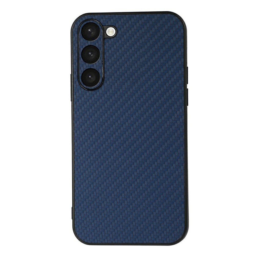 Силиконов калъф Carbon за Samsung Galaxy S23 Plus, Син