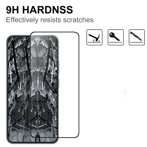 Стъклен Протектор 5D Full Glue за Samsung Galaxy S23 Plus / S22 Plus 5G, Черен