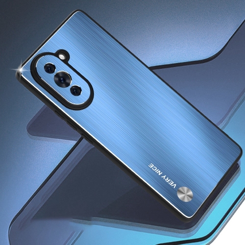 Удароустойчив калъф Brushed за Huawei nova 10 Pro 4G, син