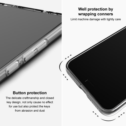 Силиконов калъф IMAK UX-10 за Huawei Nova 10 Pro, прозрачен