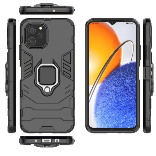 Удароустойчив Калъф Hybrid Cover за Huawei nova Y61 4G, Черен