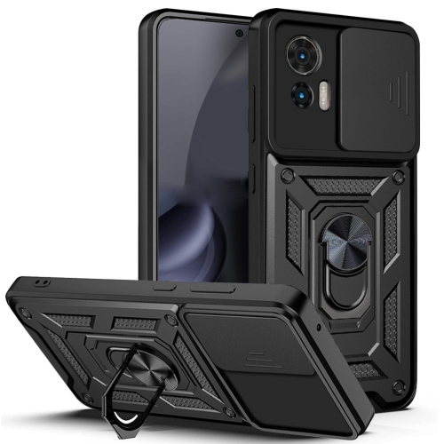Удароустойчив калъф Slide Camera за Motorola Edge 30 Neo 5G  / Edge 30 Lite, Черен