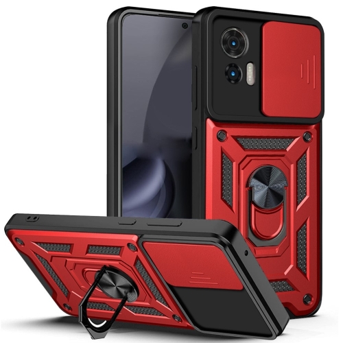 Удароустойчив калъф Hybrid за Motorola Edge 30 Neo 5G / Edge 30 Lite, Червен