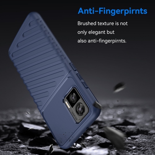 Силиконов калъф Thunder за Motorola Edge 30 Neo 5G, Син