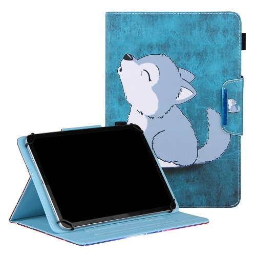 Калъф Тефтер Leather за Tablet 7-inch , Вълк