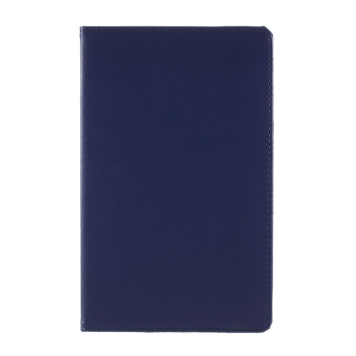 Калъф Тефтер Litchi Texture за Lenovo Tab M10 TB-X306X, Тъмно син