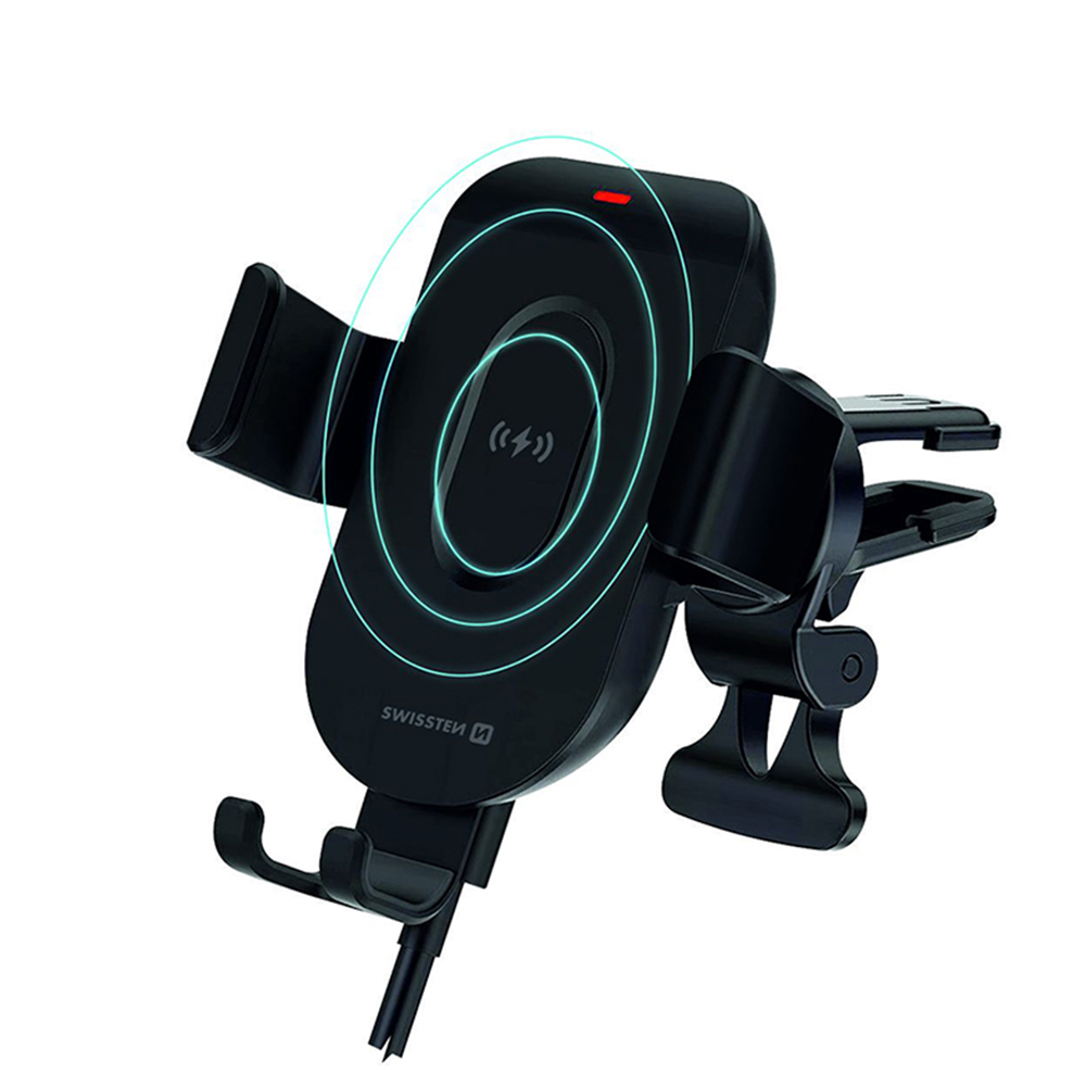 Стойка за кола SWISSTEN, Wireless Car, 15W S-GRIP GW1-AV5