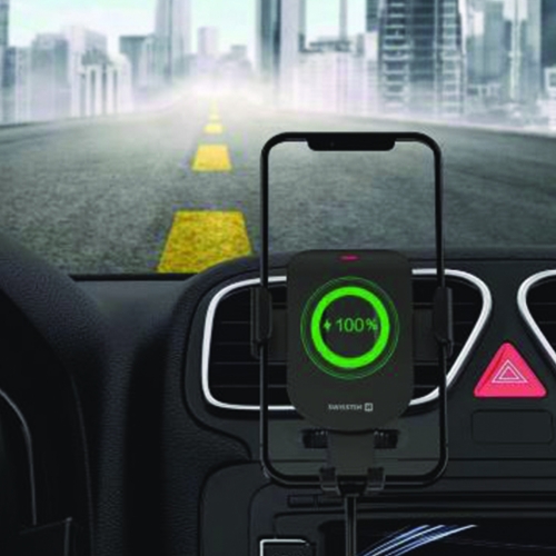 Стойка за кола SWISSTEN, Wireless Car, 15W S-GRIP GW1-AV5