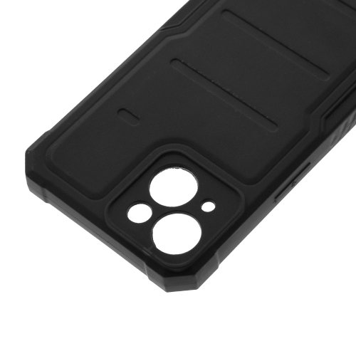 Удароустойчив калъф Protector за iPhone 14, Черен