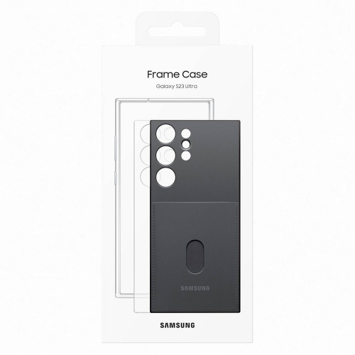 Калъф Samsung Frame за Samsung Galaxy S23 Ultra, Черен