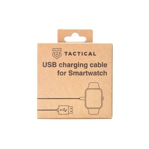 Зарядно USB Tactical Charging Cable Samsung Watch 1/2/3/4/5/5 Pro, черен