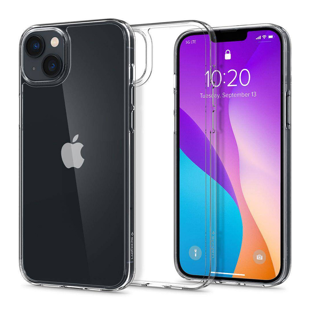 Калъф Spigen Airskin Hybrid за iPhone 14, ACS05032, 8809811865103, Прозрачен