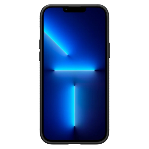 Удароустойчив Калъф Spigen Liquid Air за iPhone 13 Pro Max, Матов, ACS03201, Matte, Черен