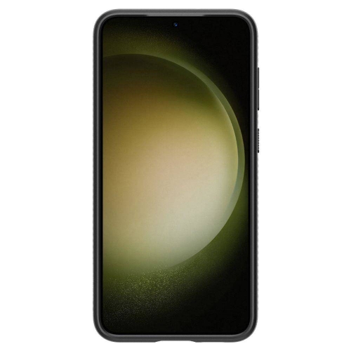 Удароустойчив Калъф Spigen Liquid Air за Samsung Galaxy S23, ACS05712, Matte, Черен